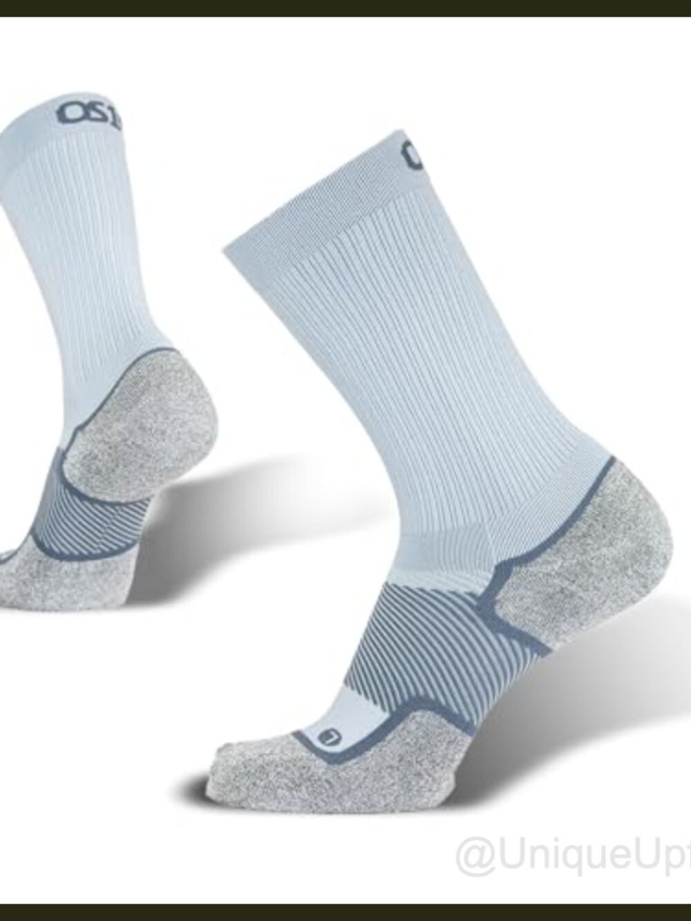 OS1st WP4 Wellness Performance Diabetic Crew Socks Cushioned Compression Support